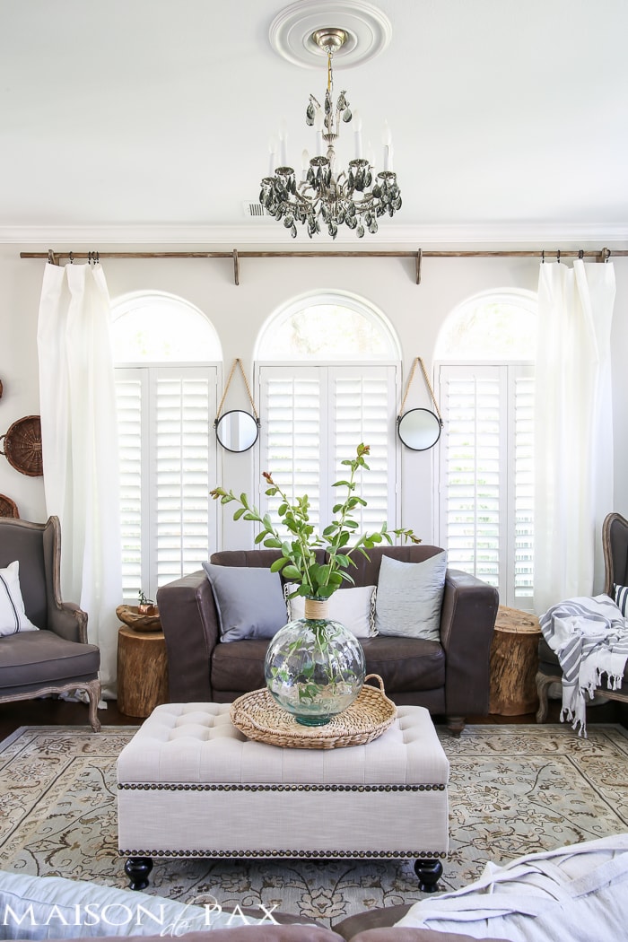 Classy yet Affordable White Curtains