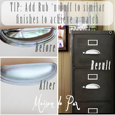 rub n buff metal hardware- Maison de Pax