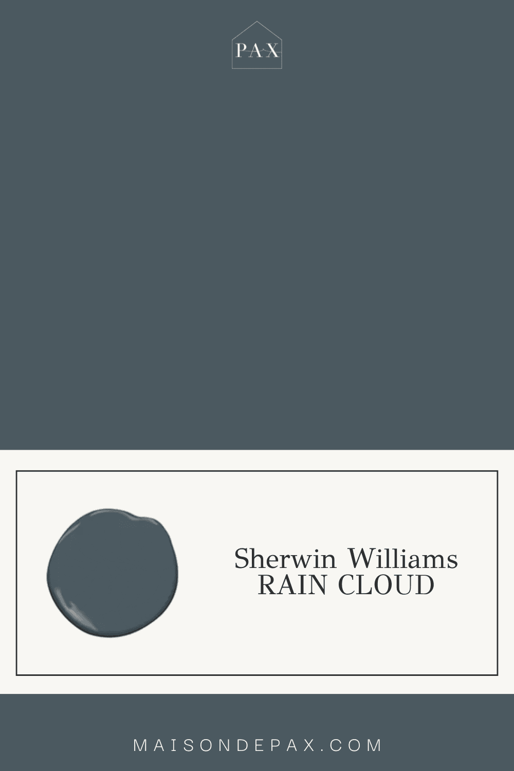 sherwin williams rain cloud