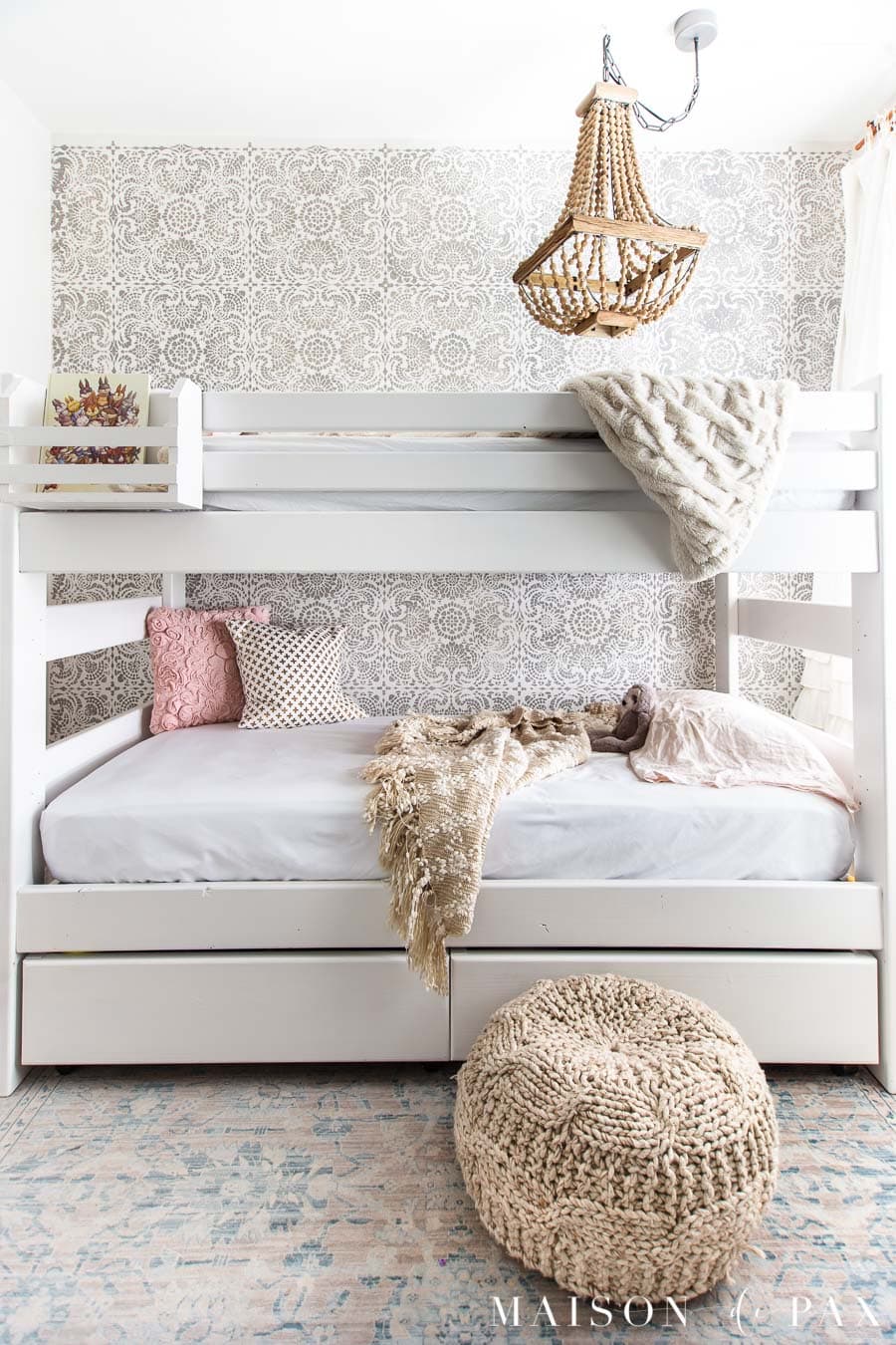 DIY Painted Bunk Beds