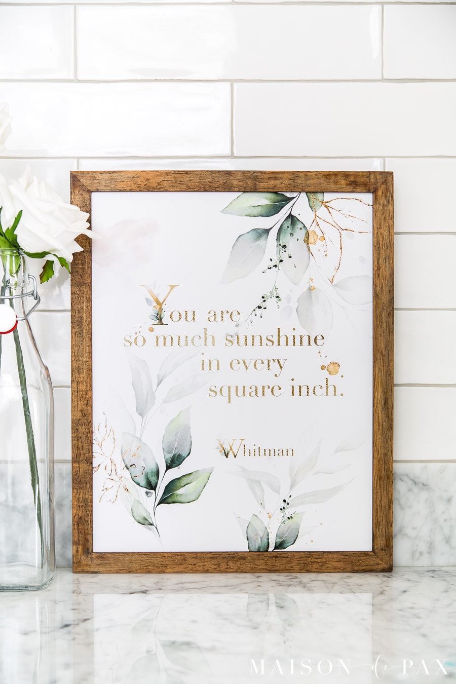 So Much Sunshine Printable Wall Art