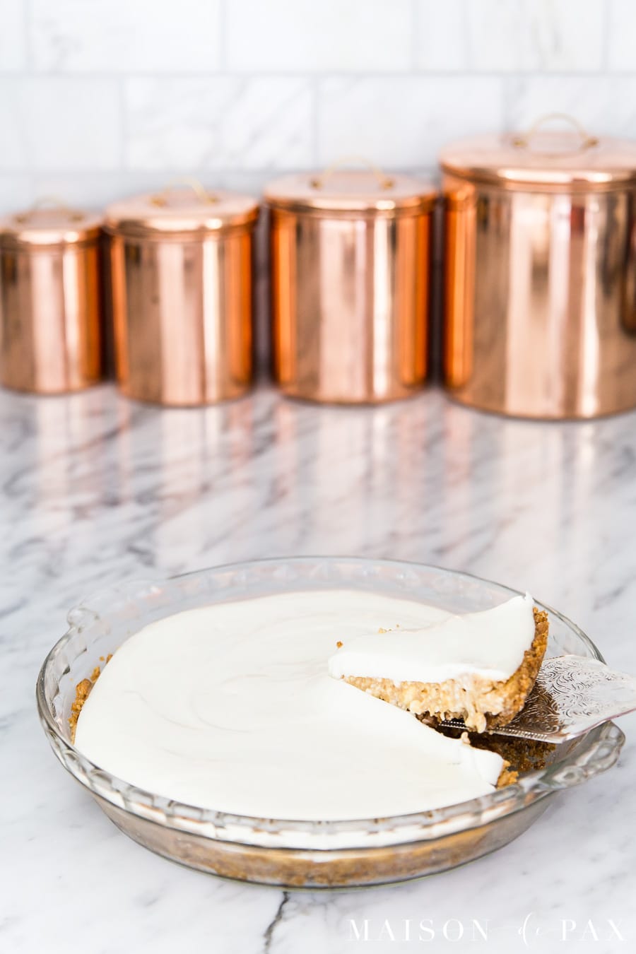 Pumpkin Cheesecake with Sour Cream Topping