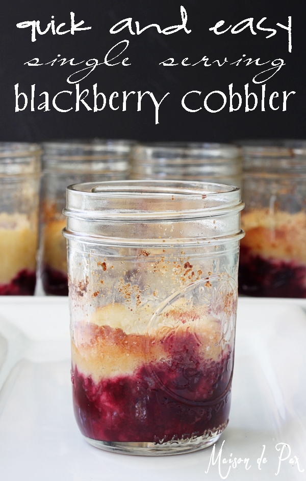 Confessions {and Blackberry Cobbler}