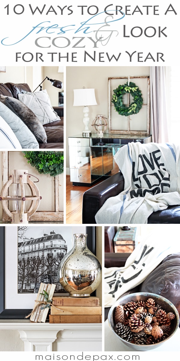 10 easy ways to bring a fresh and cozy look to your home | aiweb9ygdry.cmersite.com #winter #decor #decorating