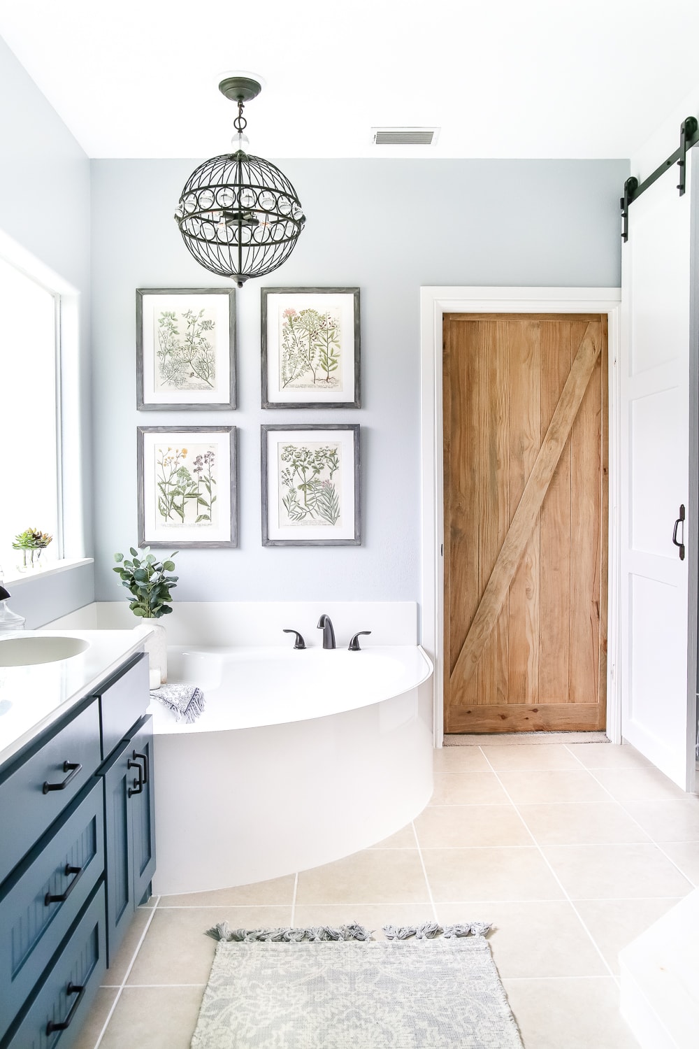 Industrial Rustic Master Bath Retreat
