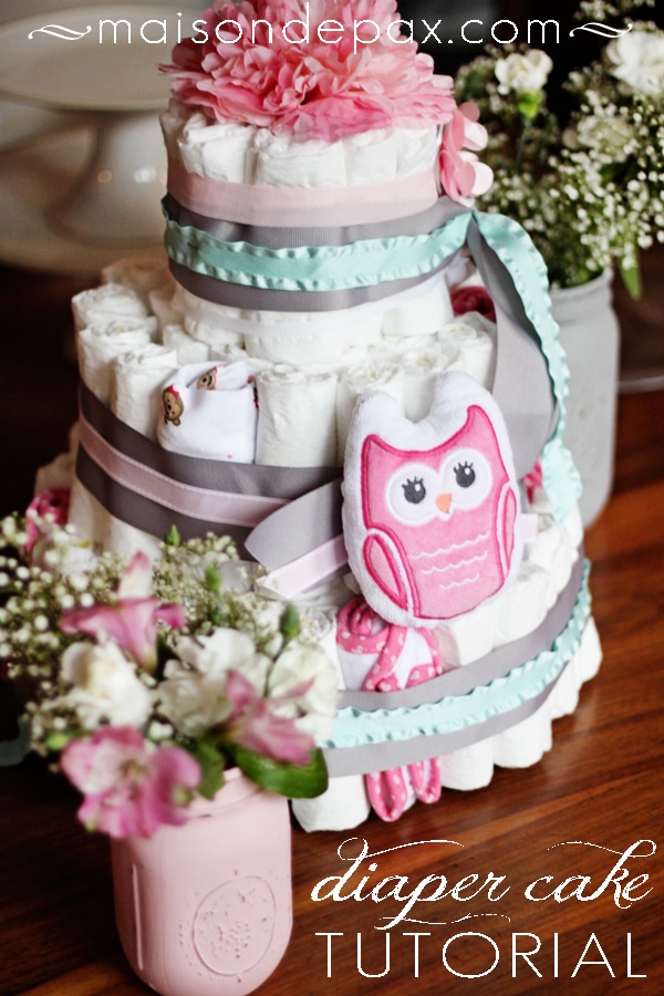How to Make a Diaper Cake