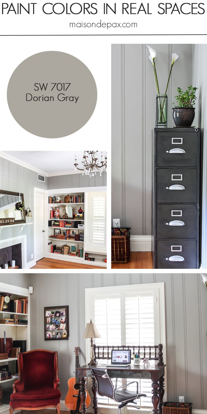 Dorian Gray (SW 7017) by Sherwin Williams - Maison de Pax