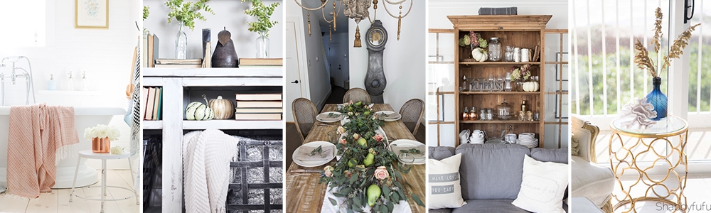 fall into home tour: autumn home tours and fall decorating tips