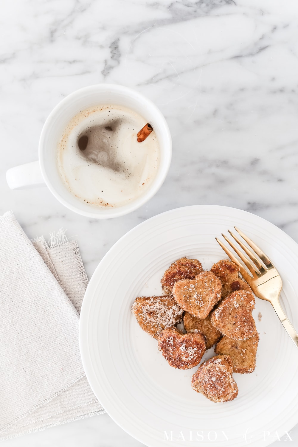heart toast heart shaped french toast bites valentines breakfast