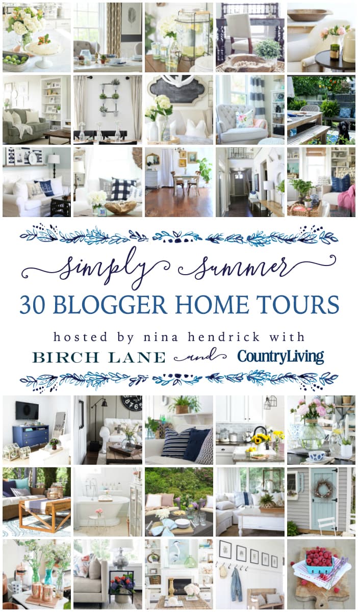 30 gorgeous blogger summer home tours: decorating ideas for summer home decor- Maison de Pax