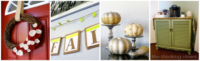 The Thinking Closet Fall Projects