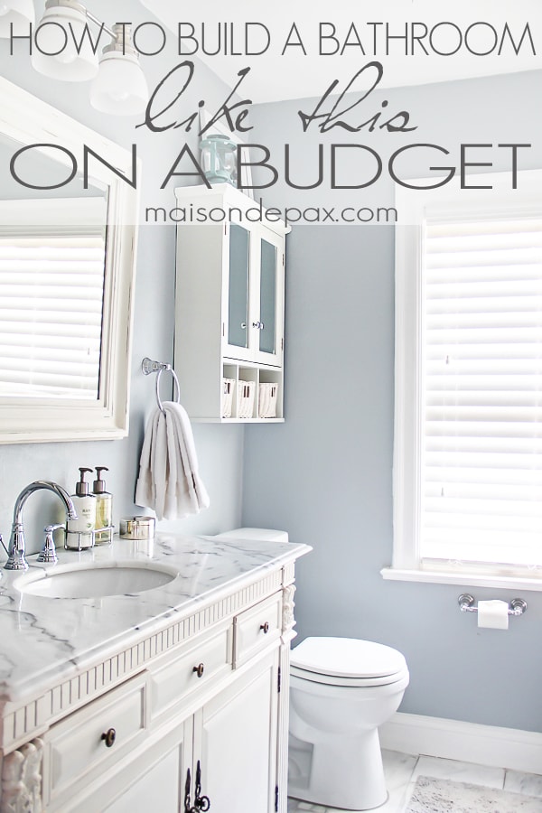 Source List and Budget Tips for Master Bath