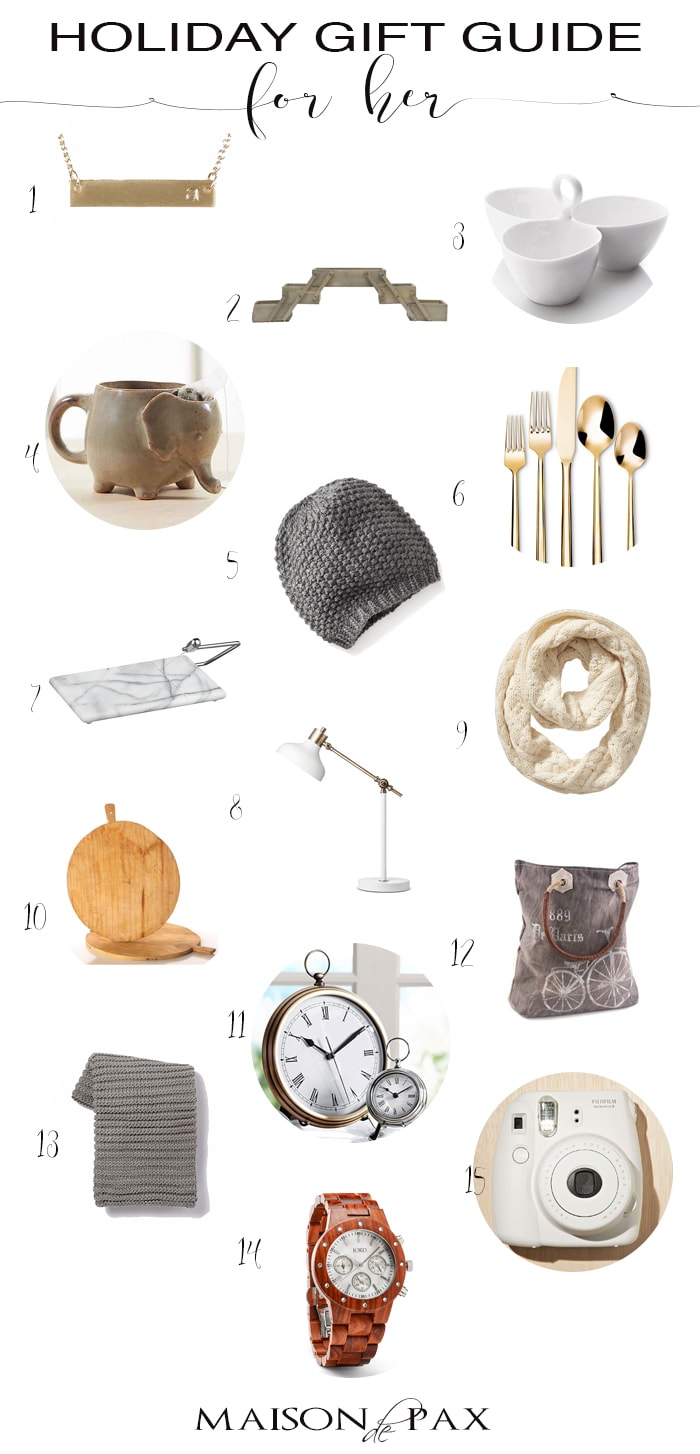 Holiday Gift Guide for Her- Maison de Pax