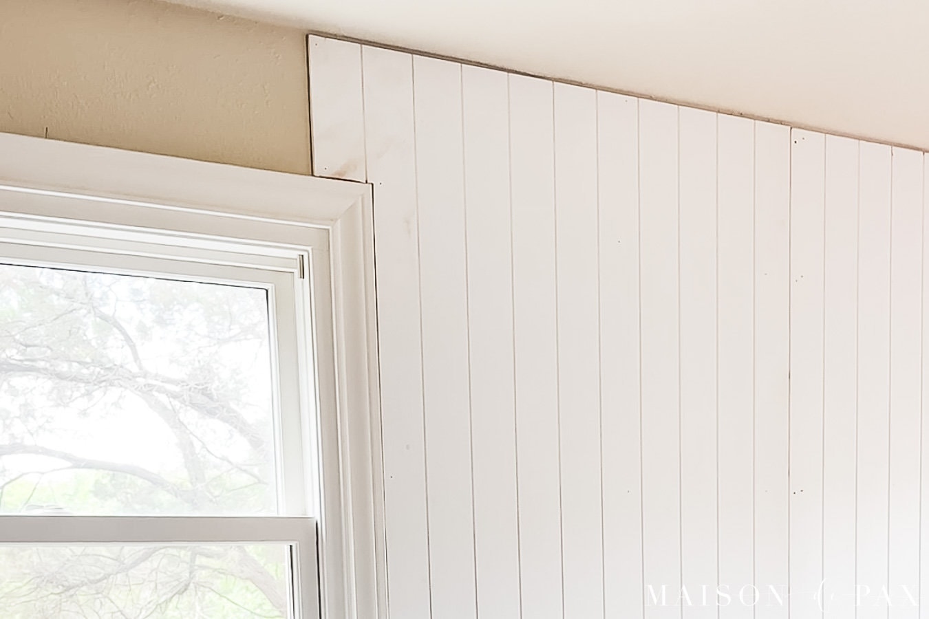 how to make mdf panels look like real vertical wood planks