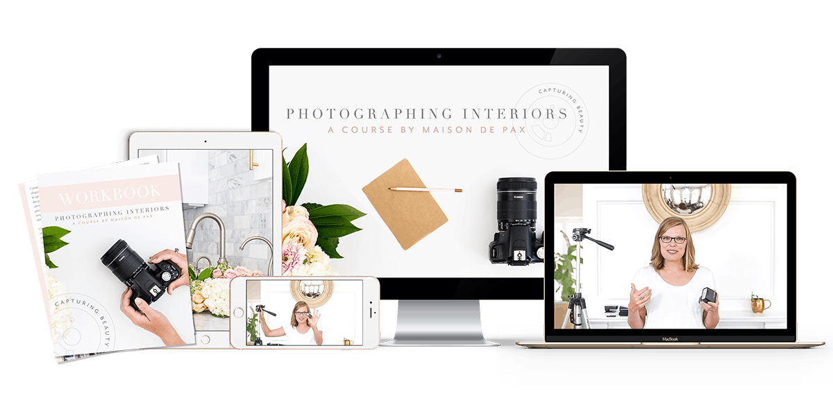 Photographing Interiors Course- Maison de Pax