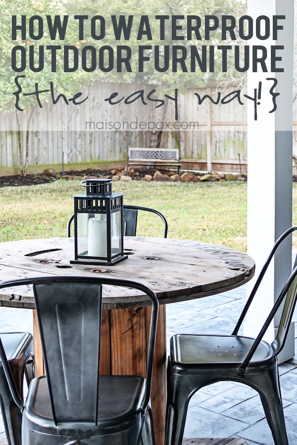 Easiest way to waterproof outdoor wood furniture ever! aiweb9ygdry.cmersite.com