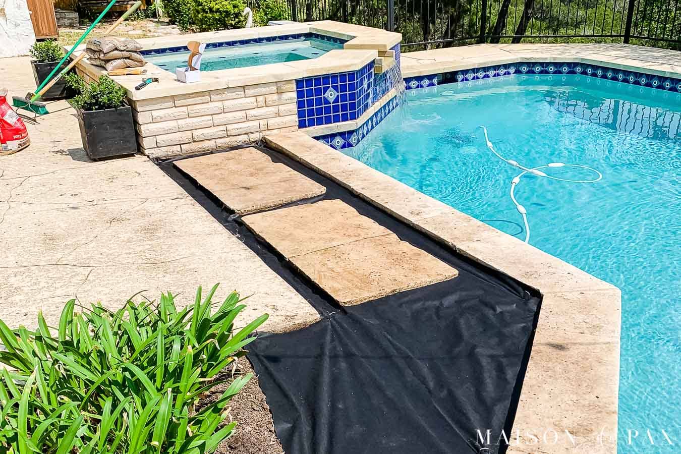 weed barrier to go under synthetic turf