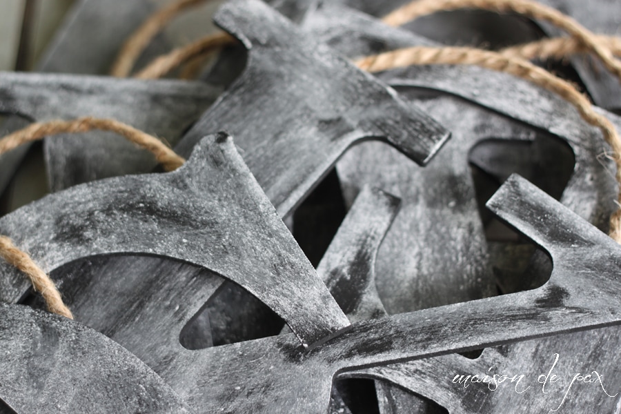 Monogram Chalk Slate- Maison de Pax