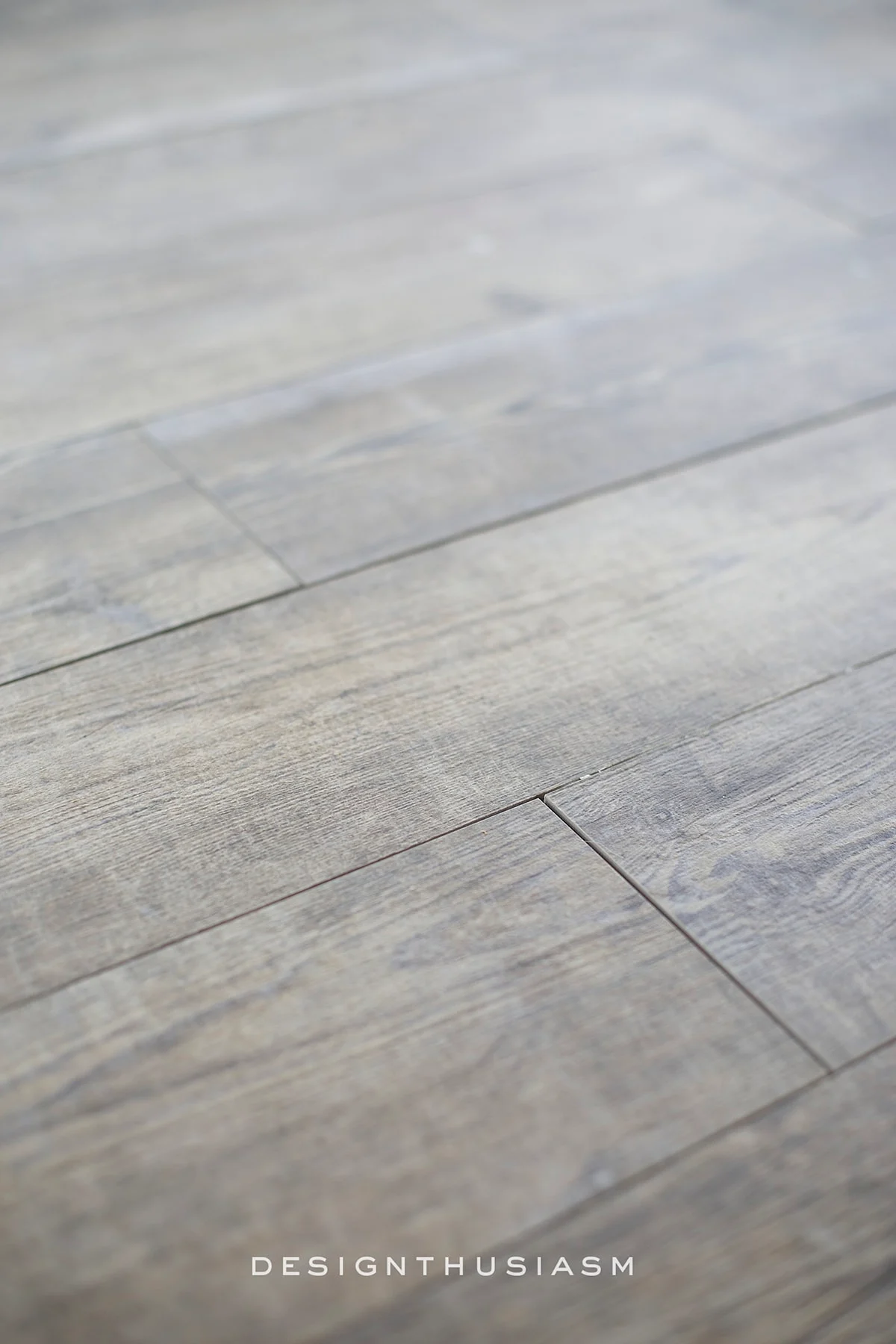 Faux Wood Tile for the New Kitchen Floor | Designthusiasm.com