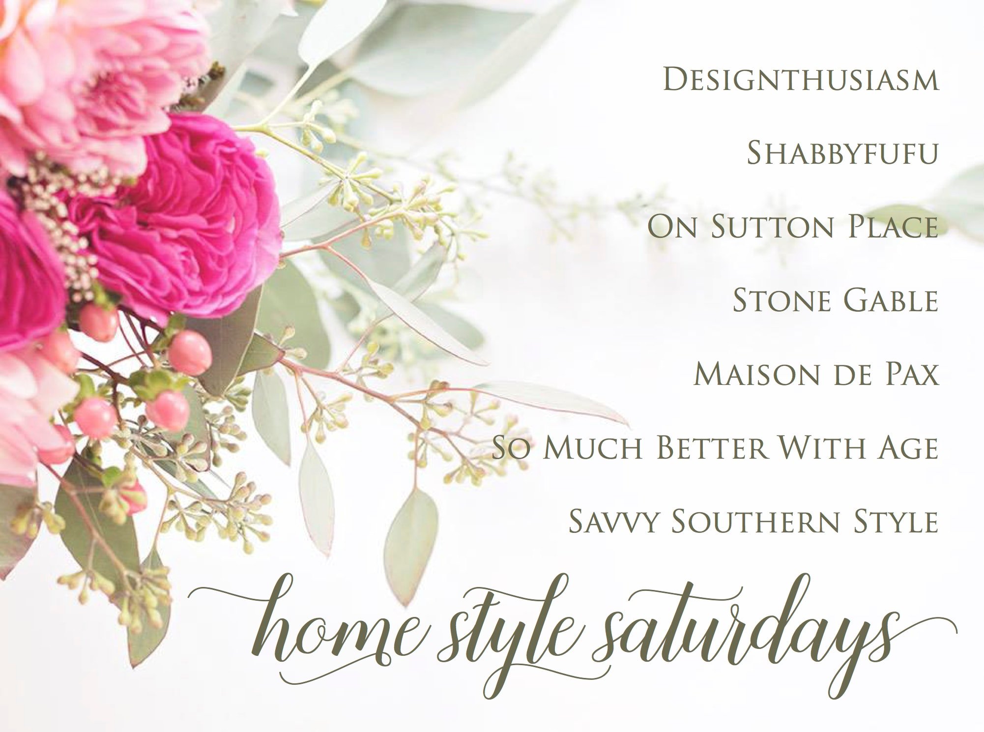Home Style Saturdays Logo