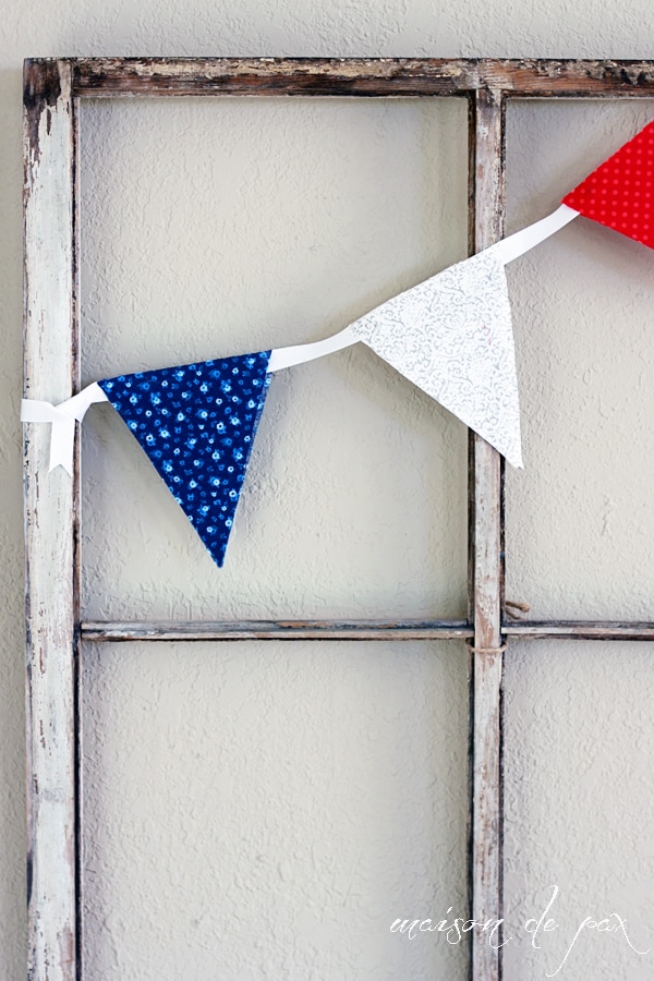 adorable and EASY no-sew bunting at aiweb9ygdry.cmersite.com