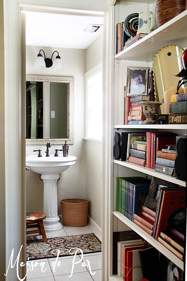 beautiful renovation of a tiny powder room / half bath | aiweb9ygdry.cmersite.com