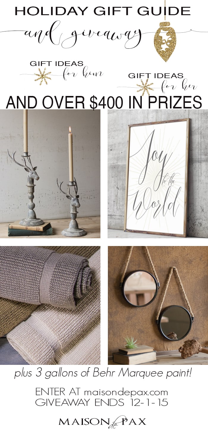 The Ultimate gift guide for him and for her- Maison de Pax