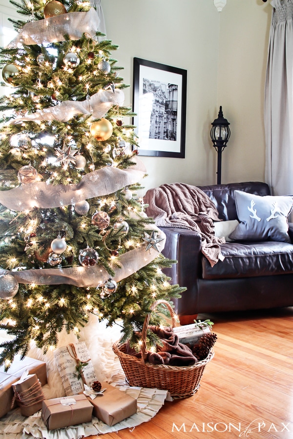 Gorgeous Christmas home tour full of simple, beautiful, diy decoration ideas via aiweb9ygdry.cmersite.com #decor #holiday