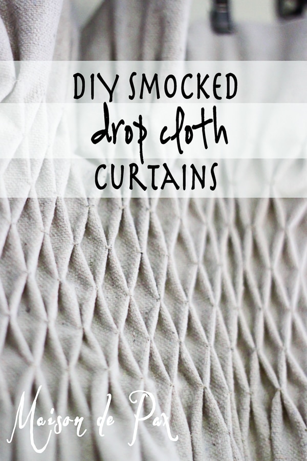 Beautiful and cost effective! DIY drop cloth curtains tutorial via aiweb9ygdry.cmersite.com