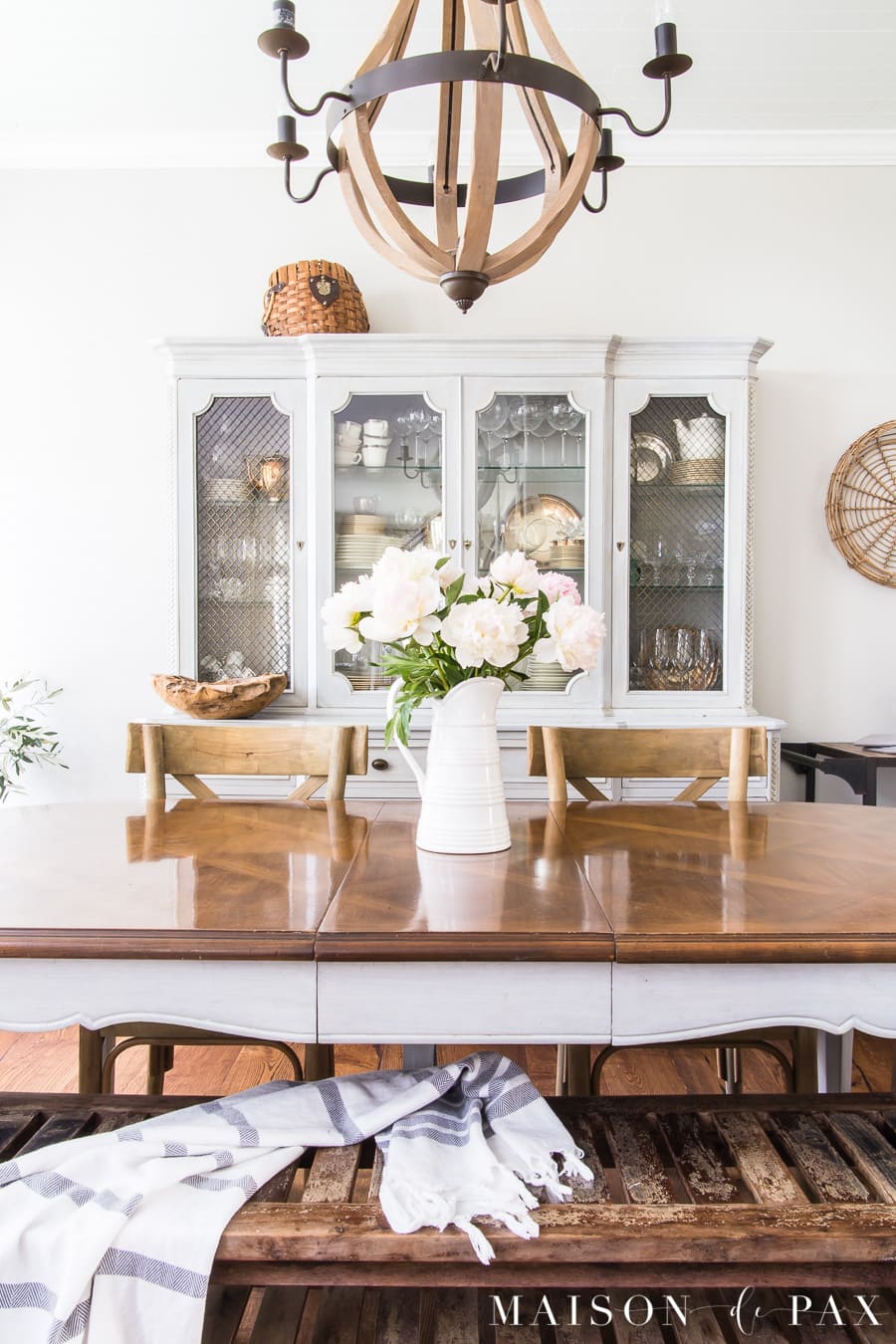 Simple French Country Dining Room- Maison de Pax