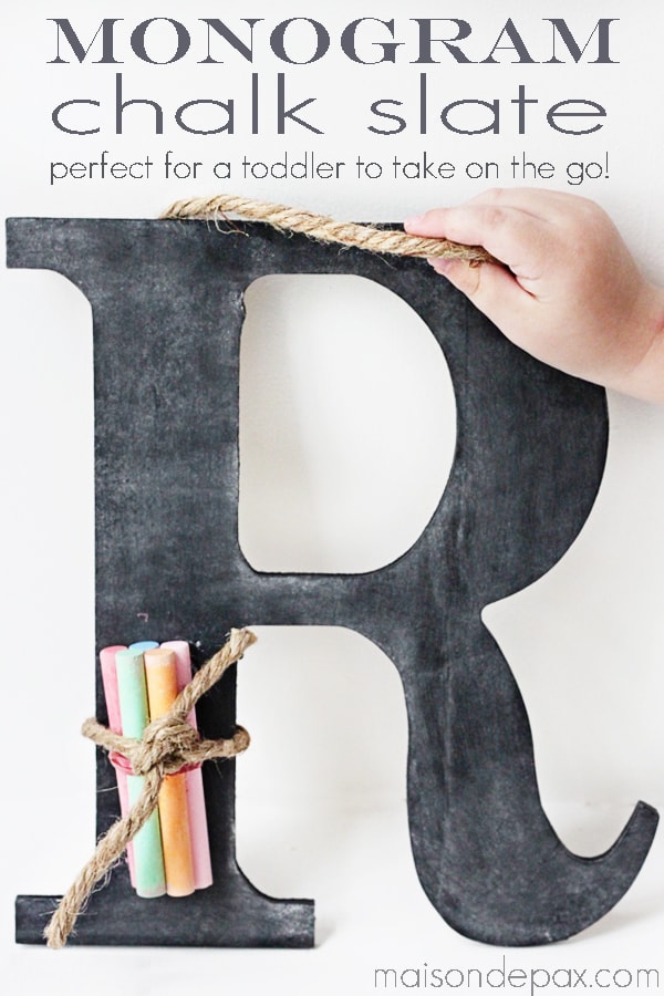 Monogram Chalk Slate