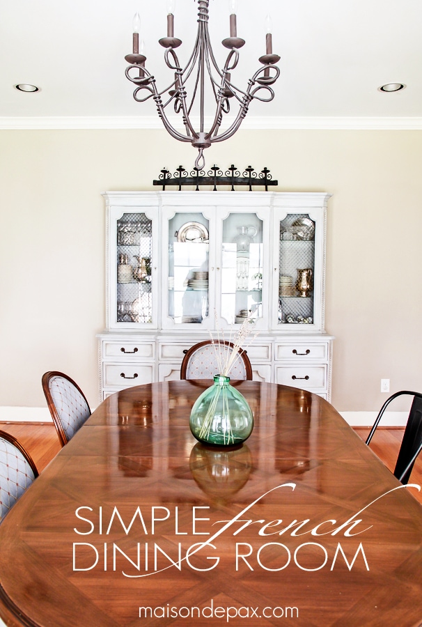 Changes in the Dining Room