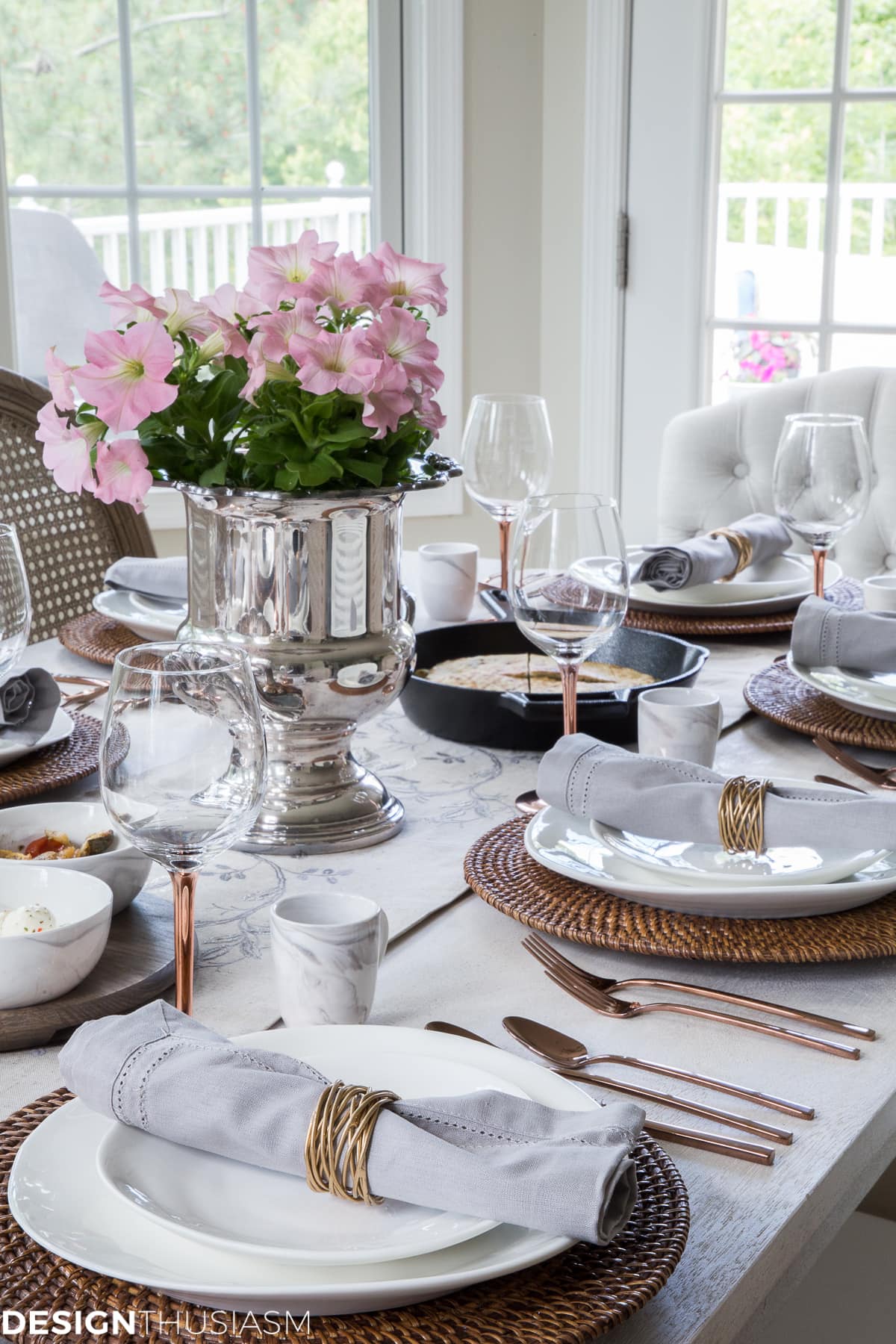 Staycation Ideas Artisan Table - designthusiasm.com