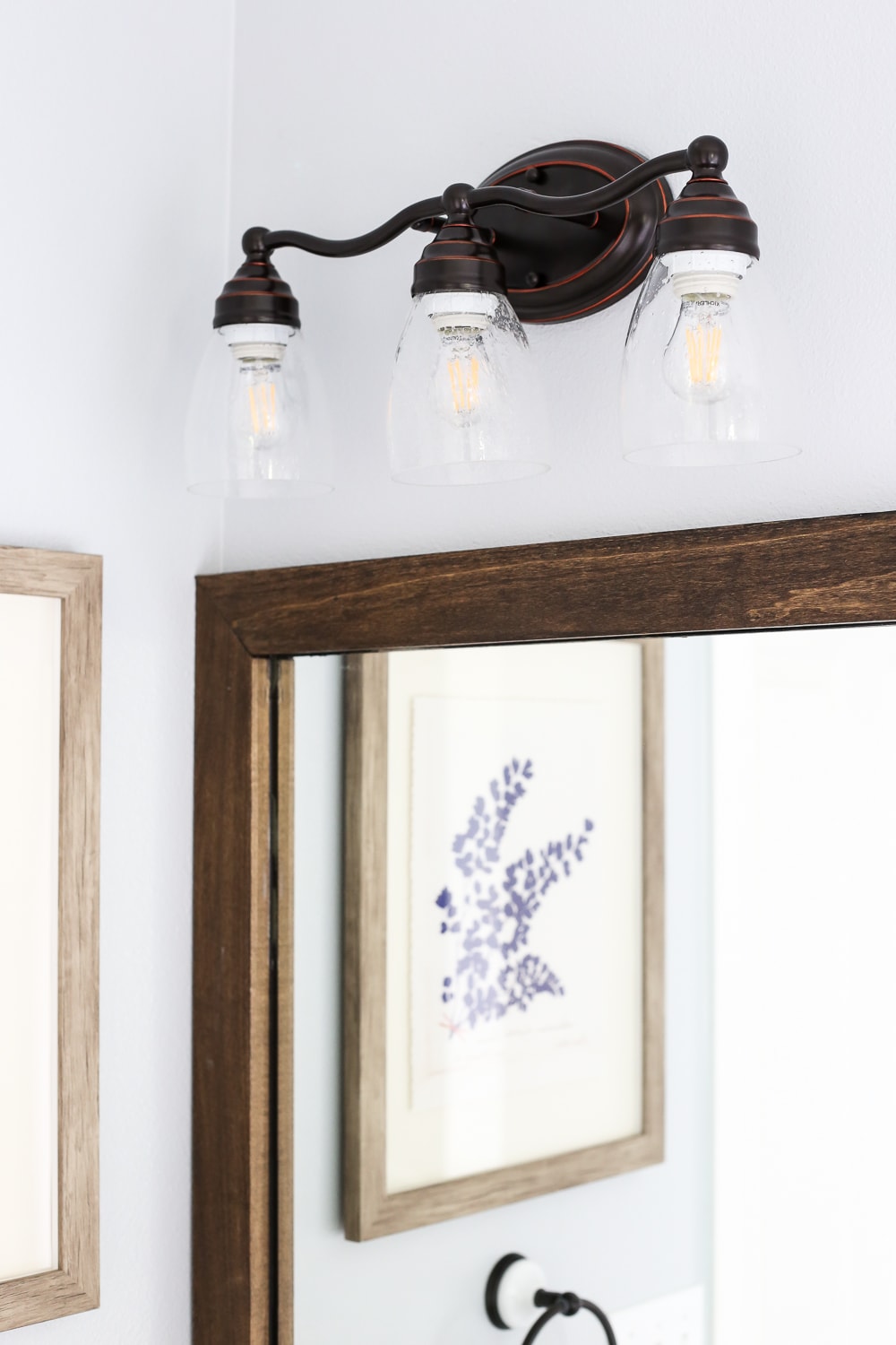 Master Bath Vanity light- Maison de Pax