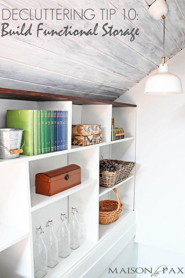Great functional suggestions for organized bookcases and storage | aiweb9ygdry.cmersite.com #organization #declutter