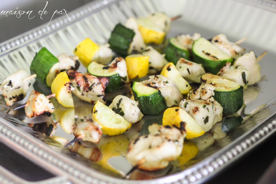 delicious and easy! pesto chicken kabobs via aiweb9ygdry.cmersite.com