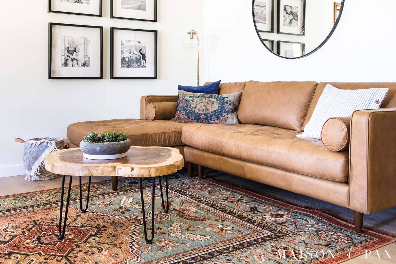 Mid-Century hair pin leg coffee table- Maison de Pax