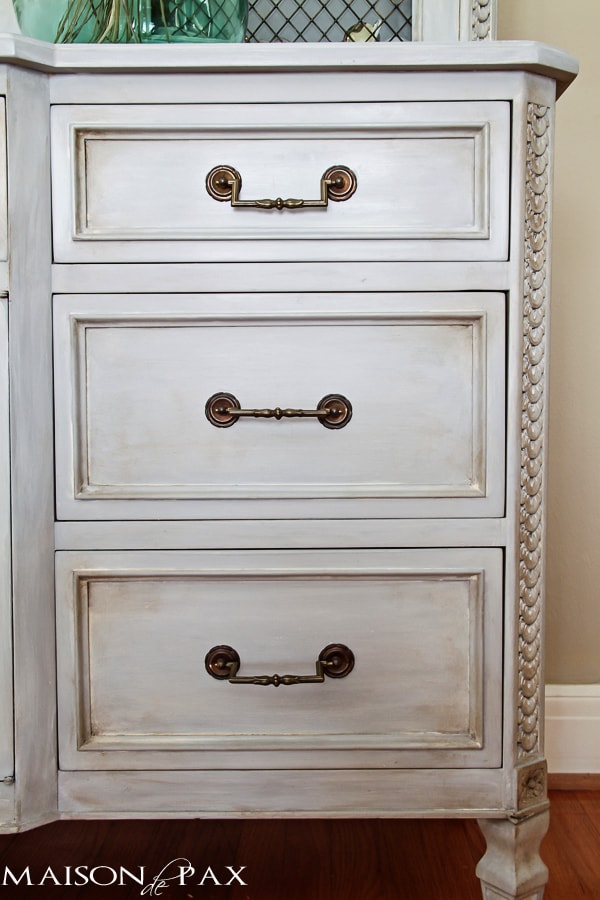 Painted Furniture Techniques- Maison de Pax
