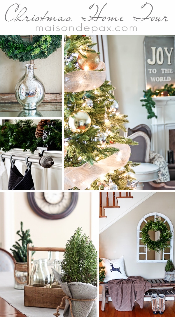 Gorgeous Christmas home tour full - Maison de Pax