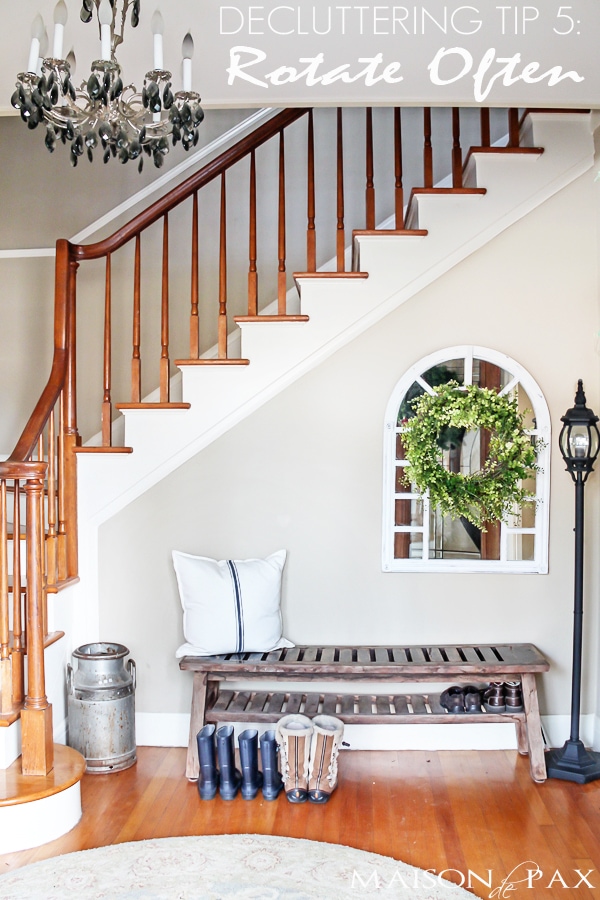 Decluttering and organization tips- Maison de Pax