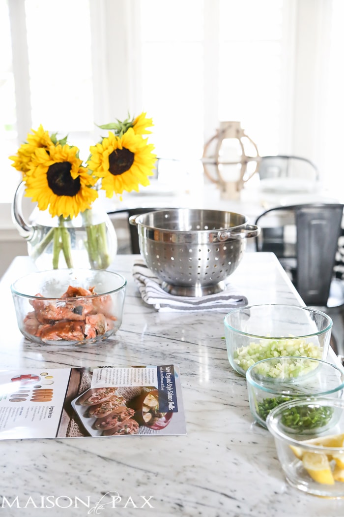 Reclaiming Family Meal Time: kids love opening and exploring the fresh ingredients from Blue Apron
