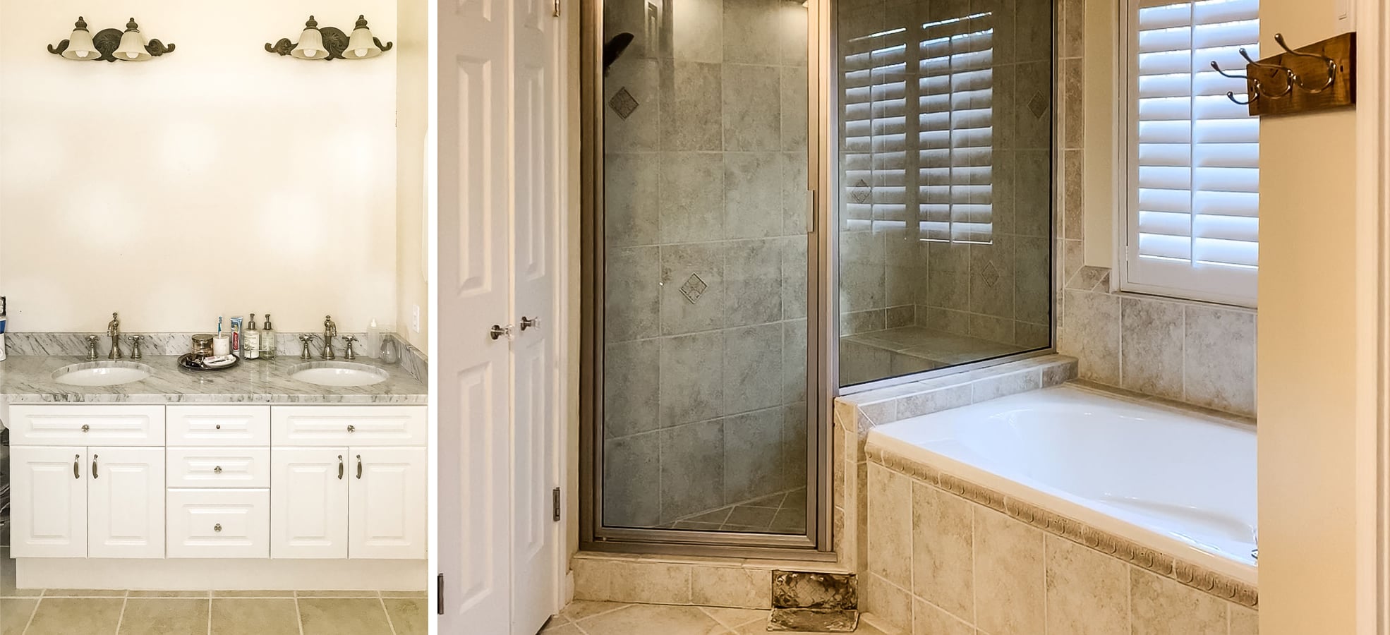 master bath renovation before | Maison de Pax