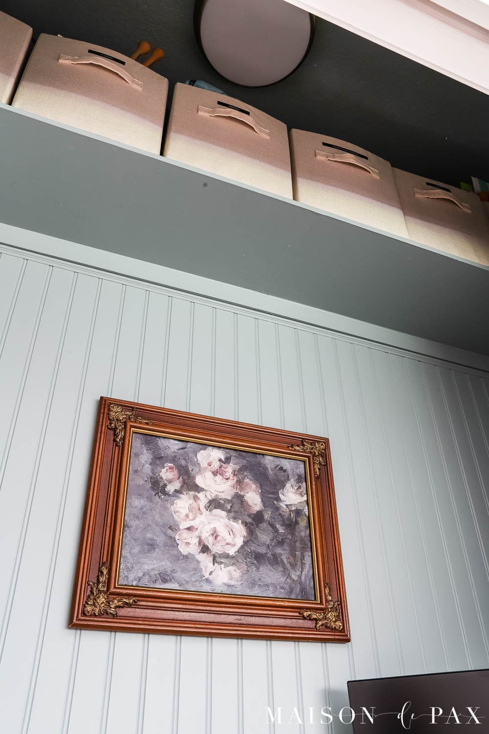 install flush mount light fixture in cloffice