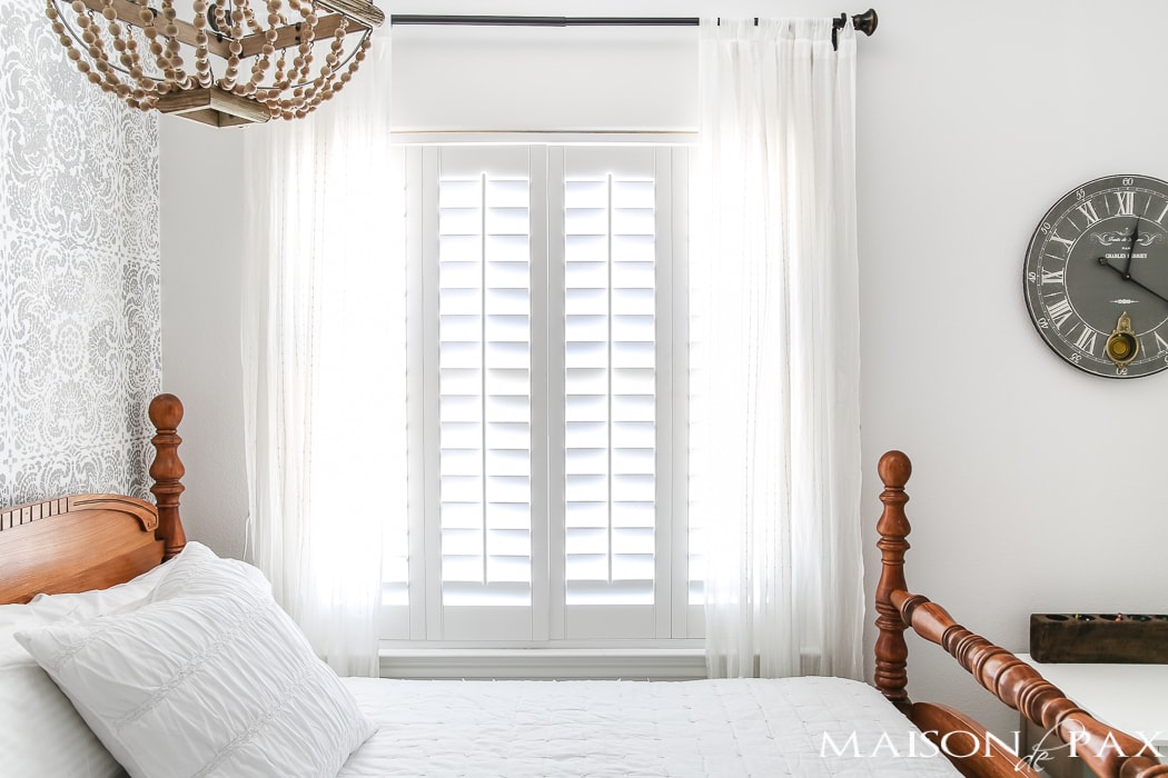 This serene gray and white little girl's room is sweet enough for any little princess but sophisticated enough to double as a restful guest room.