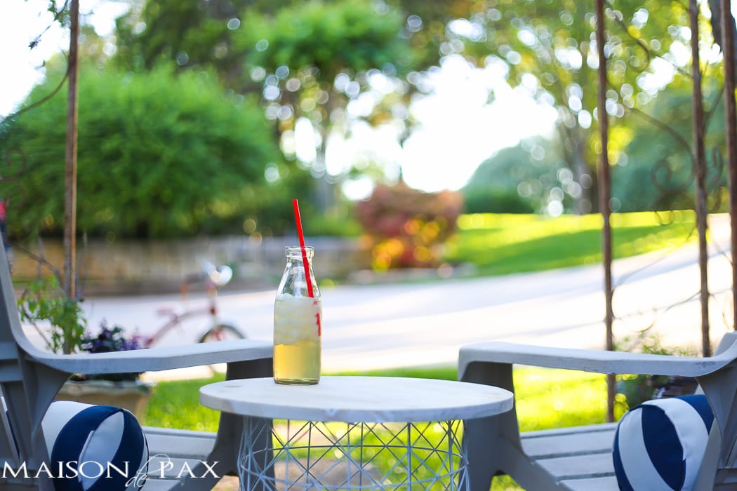 Simple Spring Patio