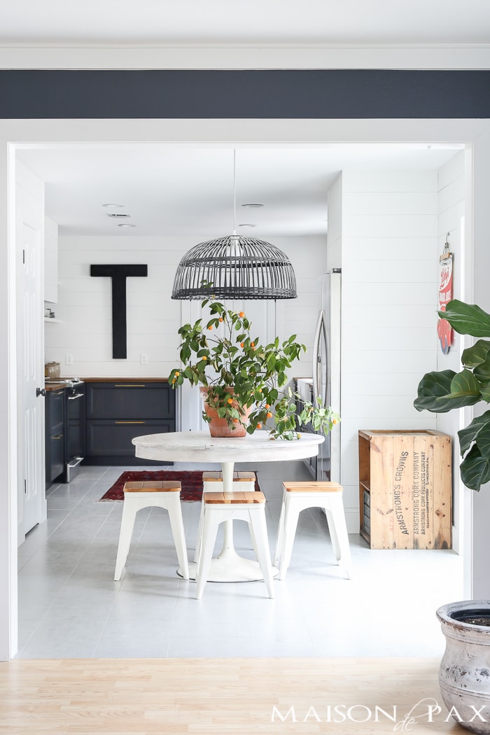 Modern Farmhouse Dining Room- Maison de Pax