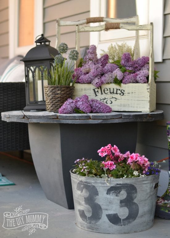 Hyacinth porch inspiration