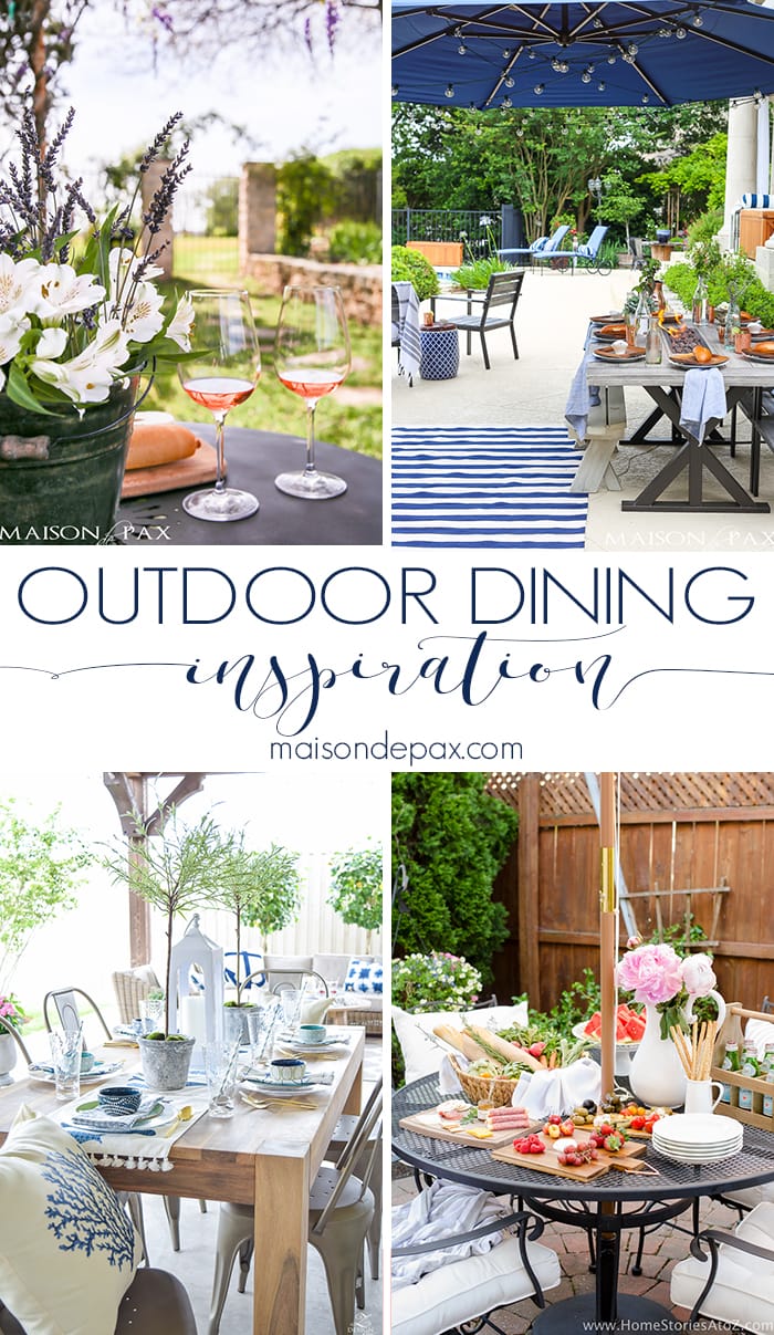 Outdoor Dining Inspiration— Maison de Pax