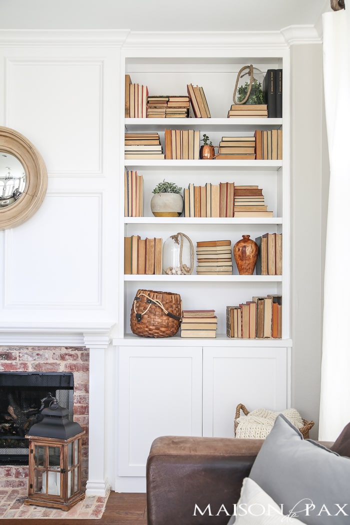 Bookshelf Styling Tips- Maison de Pax