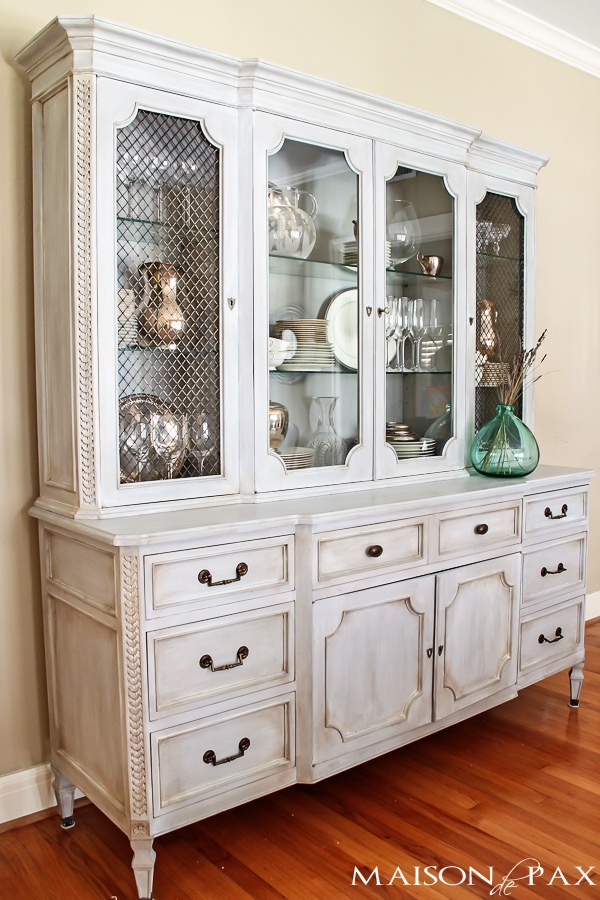 Painted Hutch- Maison de Pax
